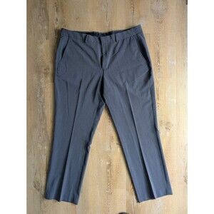 Nautica Men's Dress Pants - 38Wx30L  - Gray  - Flat Front